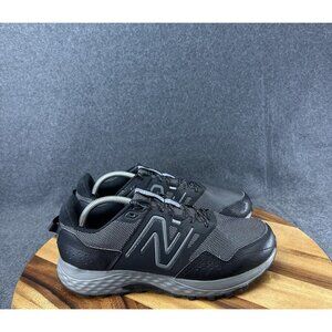New Balance T410 V8 Black Trail Running Shoes Sneakers Mens 11 Womens 12.5 4E